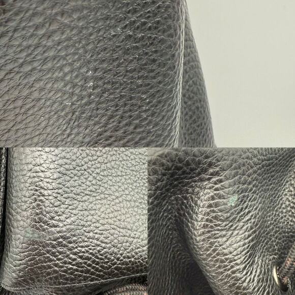 COACH Turner Leather Backpack C1280 Black for Men and Women - Picture 9 of 12